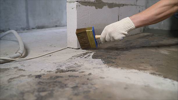 SJ Waterproofing Pros Interior Drainage System coverage map for Comstock Park, MI and surrounding area